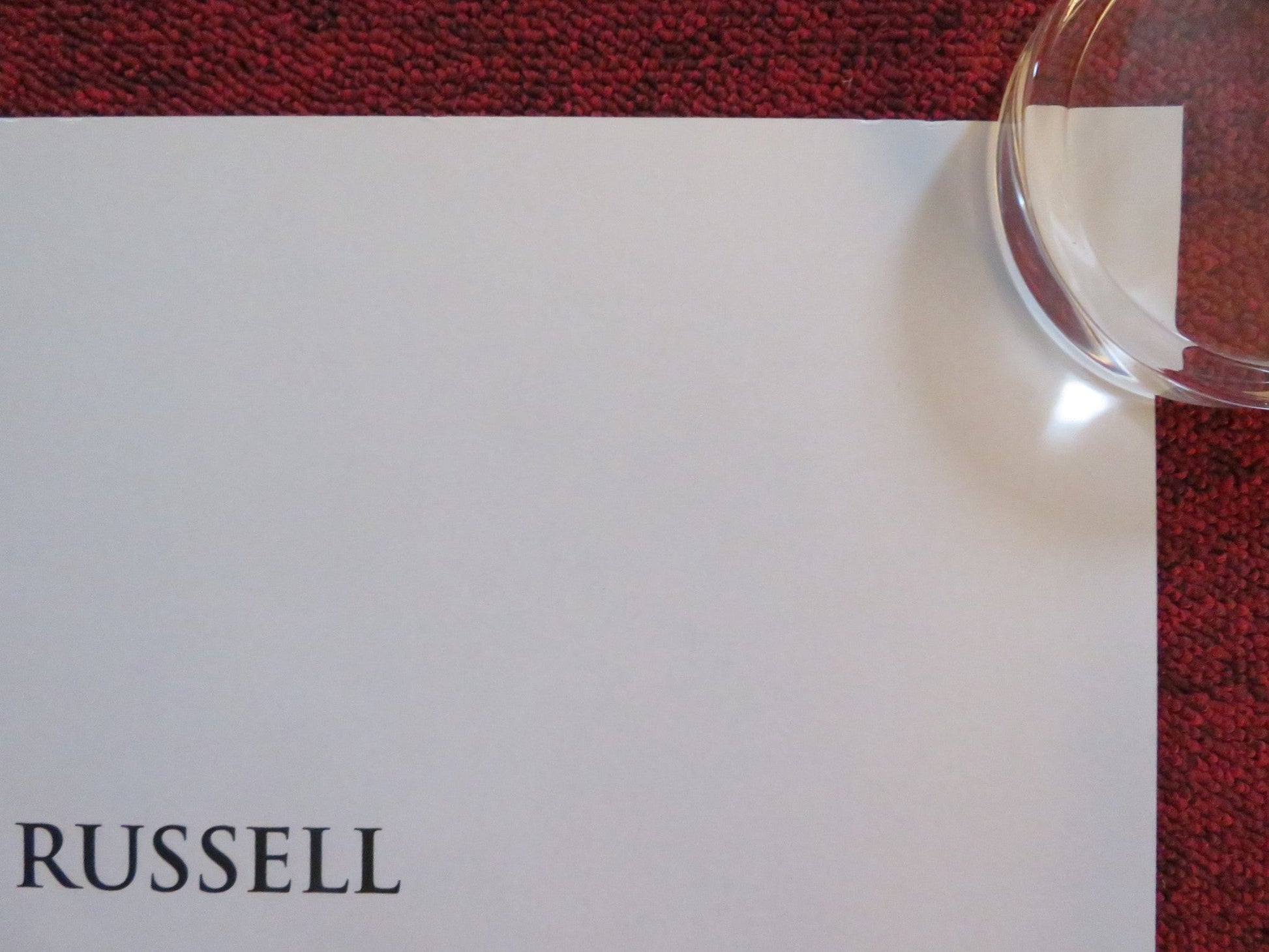 BONES AND ALL UK QUAD ROLLED POSTER TAYLOR RUSSELL TIMOTHEE CHALAMET 2022 Rendezvous Cinema Movie posters