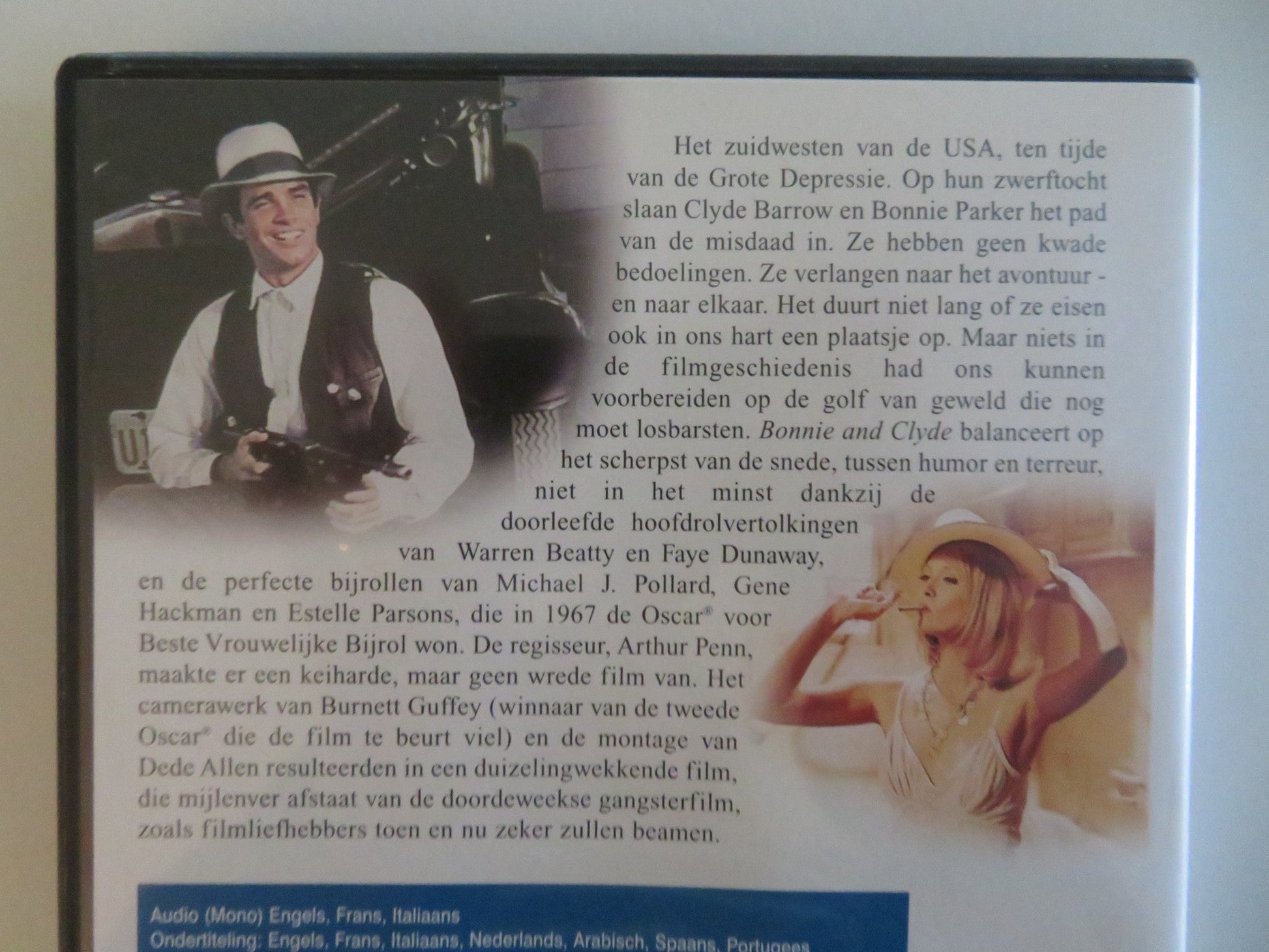 BONNIE AND CLYDE (DVD) WARREN BEATTY FAYE DUNAWAY 1967 REGION 2 Movie posters