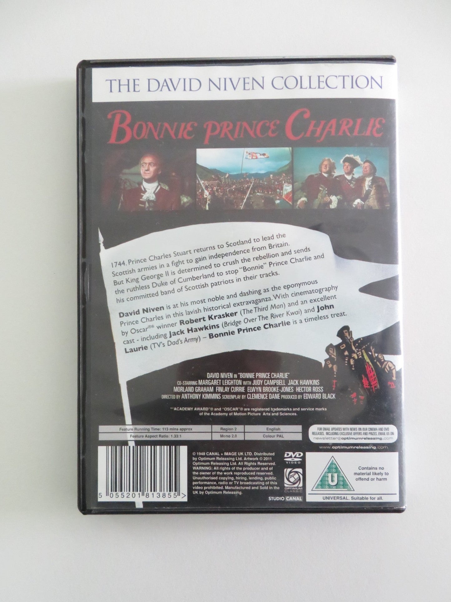 Bonnie Prince Charlie (DVD) David Niven Jack Hawkins 1948 Region 2 Movie posters