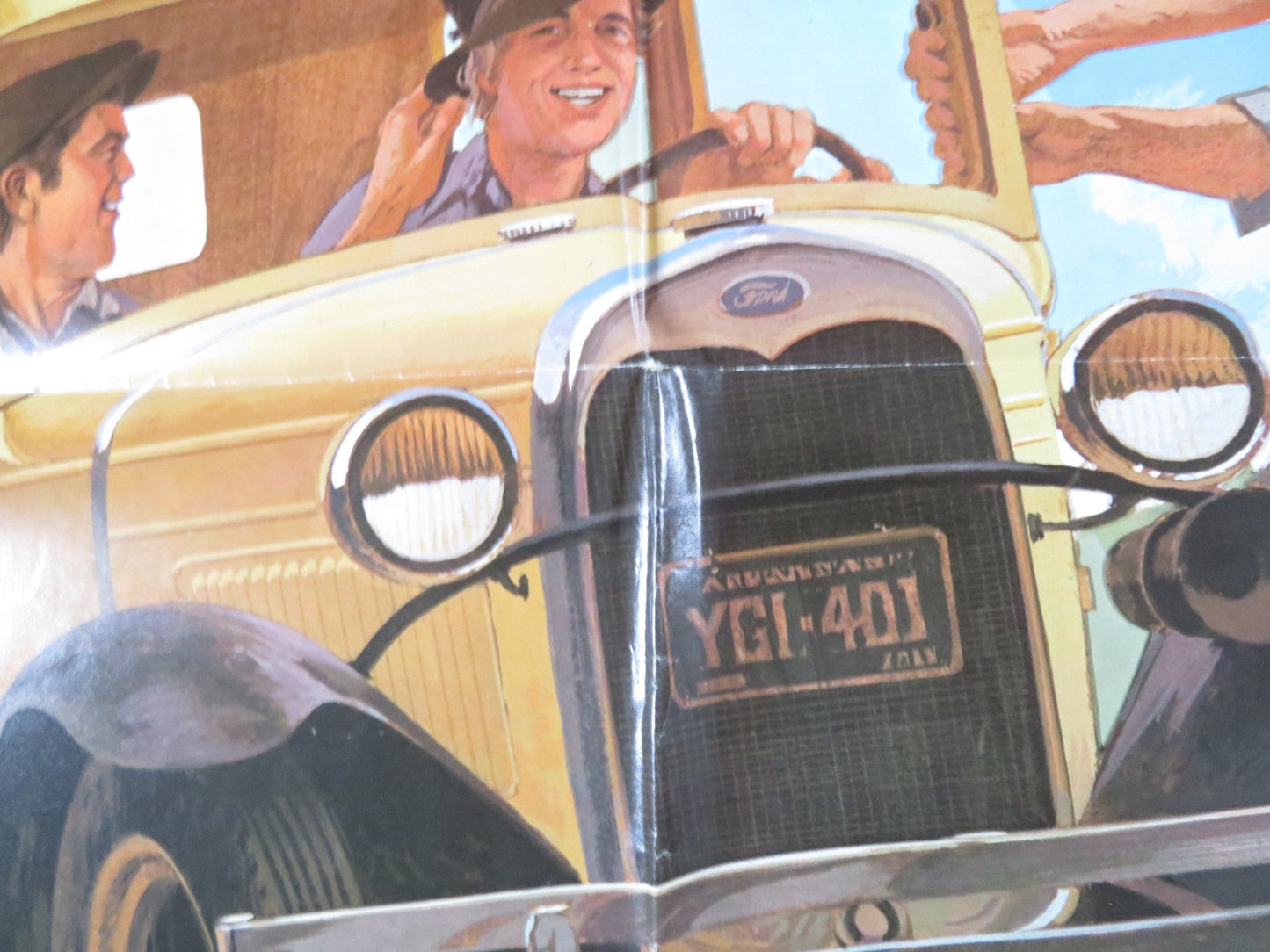 BOOTLEGGERS FOLDED US ONE SHEET POSTER PAUL KOSLO SLIM PICKENS 1974 Rendezvous Cinema Movie posters