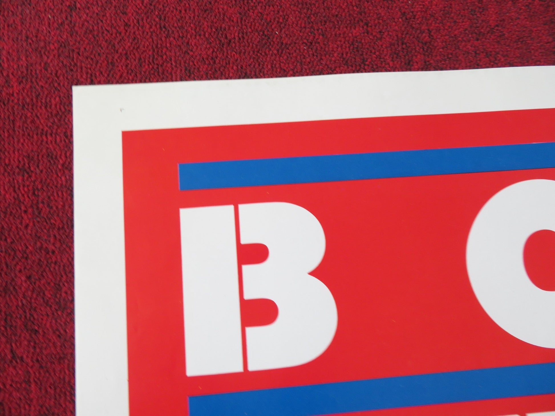 BORN AMERICAN FOLDED US ONE SHEET POSTER MIKE NORRIS STEVE DURHAM 1986 Rendezvous Cinema Movie posters