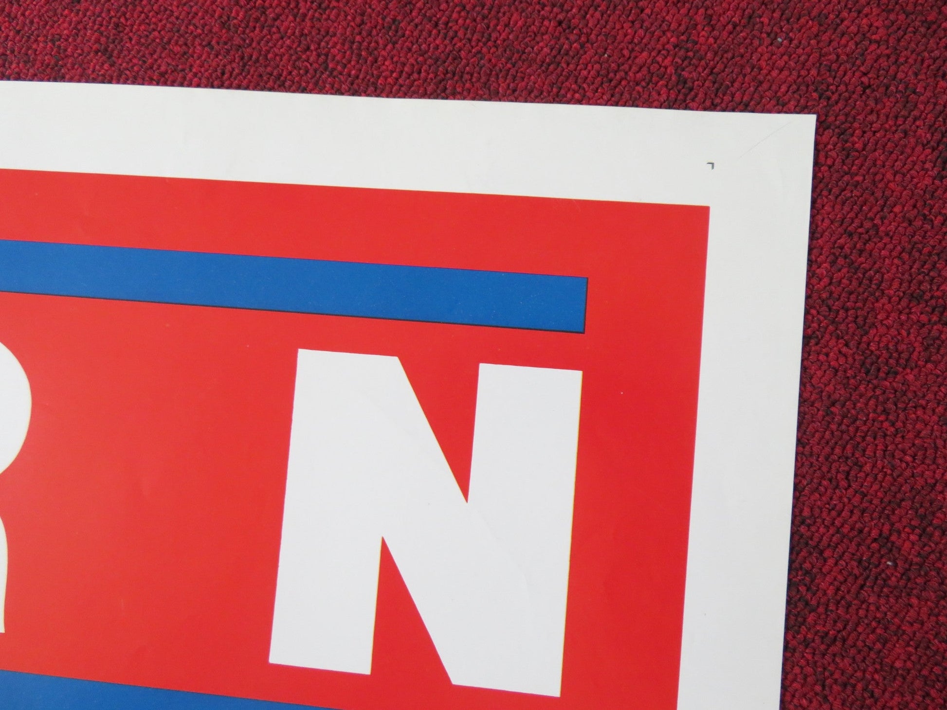 BORN AMERICAN FOLDED US ONE SHEET POSTER MIKE NORRIS STEVE DURHAM 1986 Rendezvous Cinema Movie posters