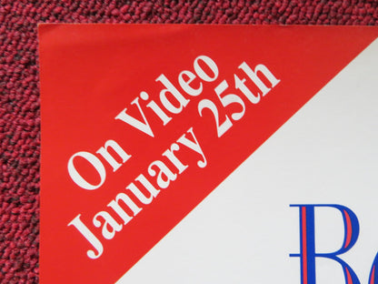 BORN YESTERDAY VHS VIDEO POSTER MELANIE GRIFFITH JOHN GOODMAN 1993 Rendezvous Cinema Movie posters