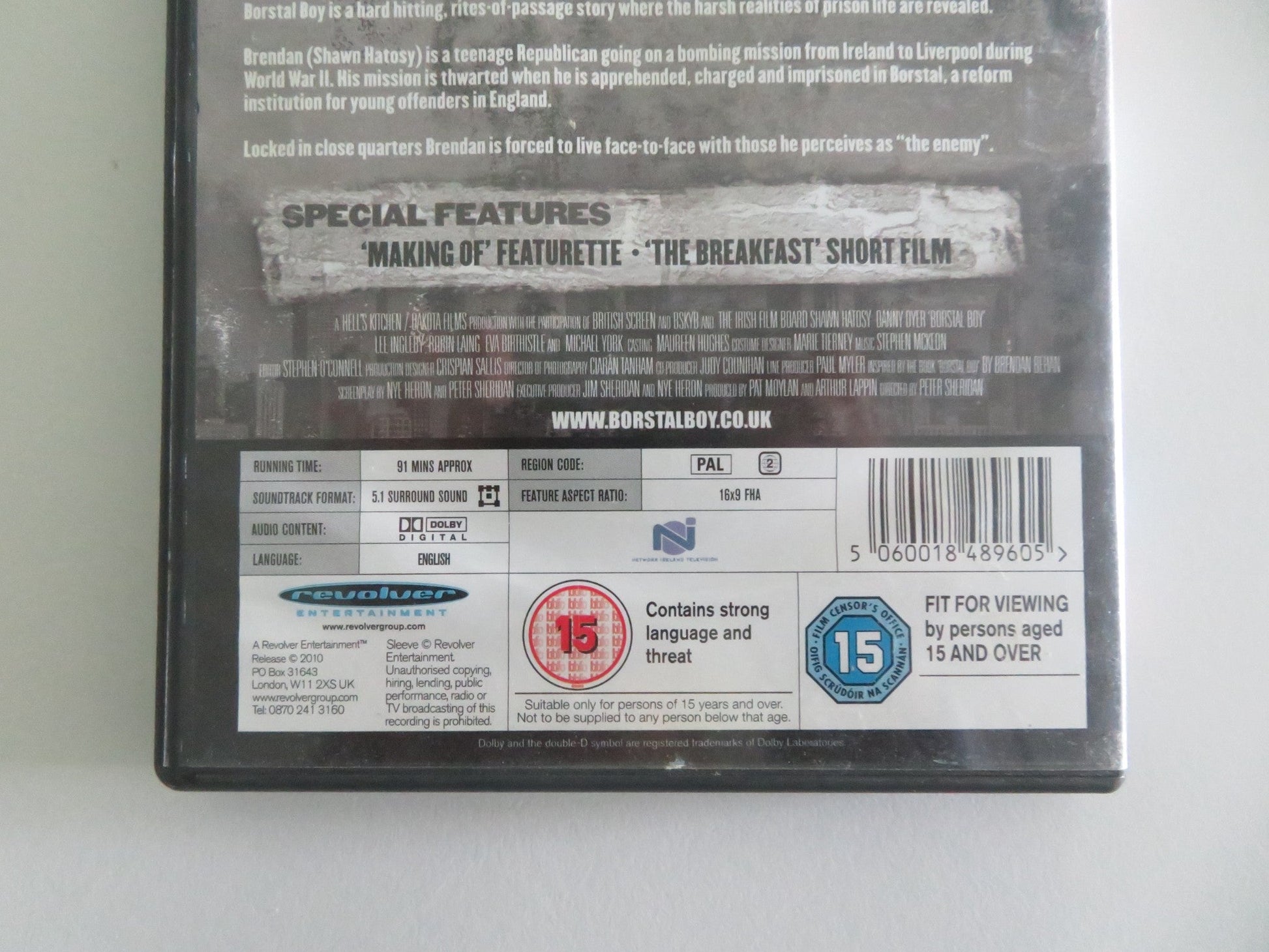 BORSTAL BOY (DVD) DANNY DYER SHAWN HATOSY 2000 REGION 2 Movie posters