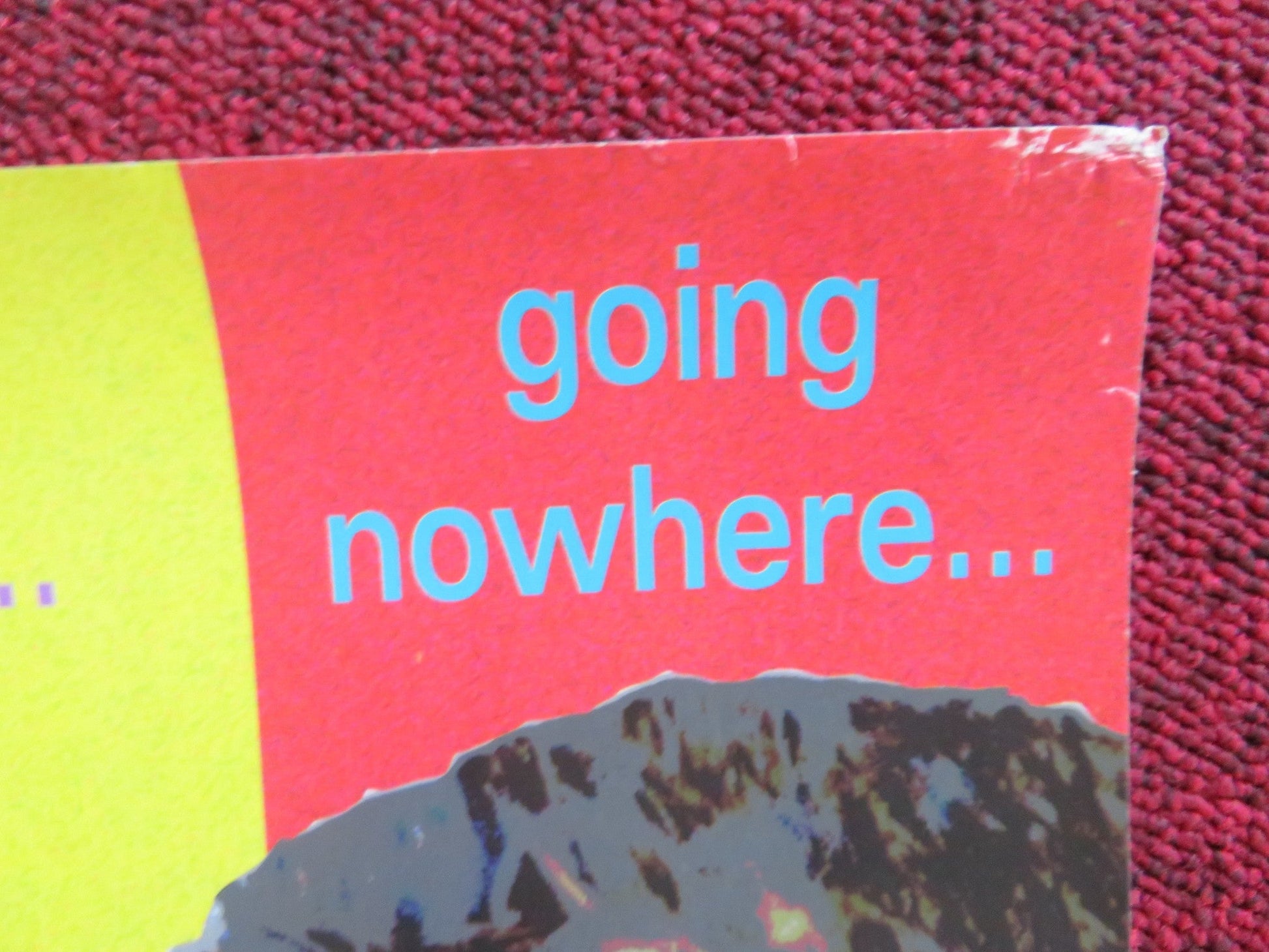 BOSTON KICKOUT VHS VIDEO POSTER JOHN SIMM EMER MCOURT 1995 Rendezvous Cinema Movie posters