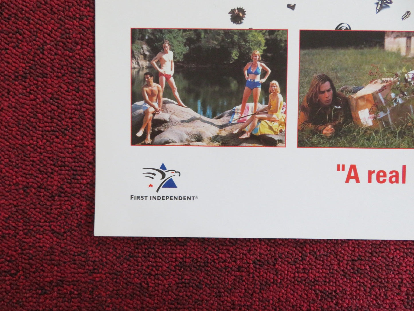 BOX OF MOONLIGHT VHS VIDEO POSTER JOHN TURTURRO SAM ROCKWELL 1996 Rendezvous Cinema Movie posters