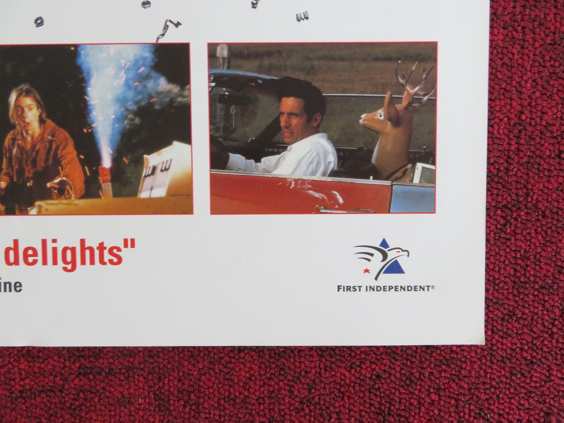 BOX OF MOONLIGHT VHS VIDEO POSTER JOHN TURTURRO SAM ROCKWELL 1996 Rendezvous Cinema Movie posters