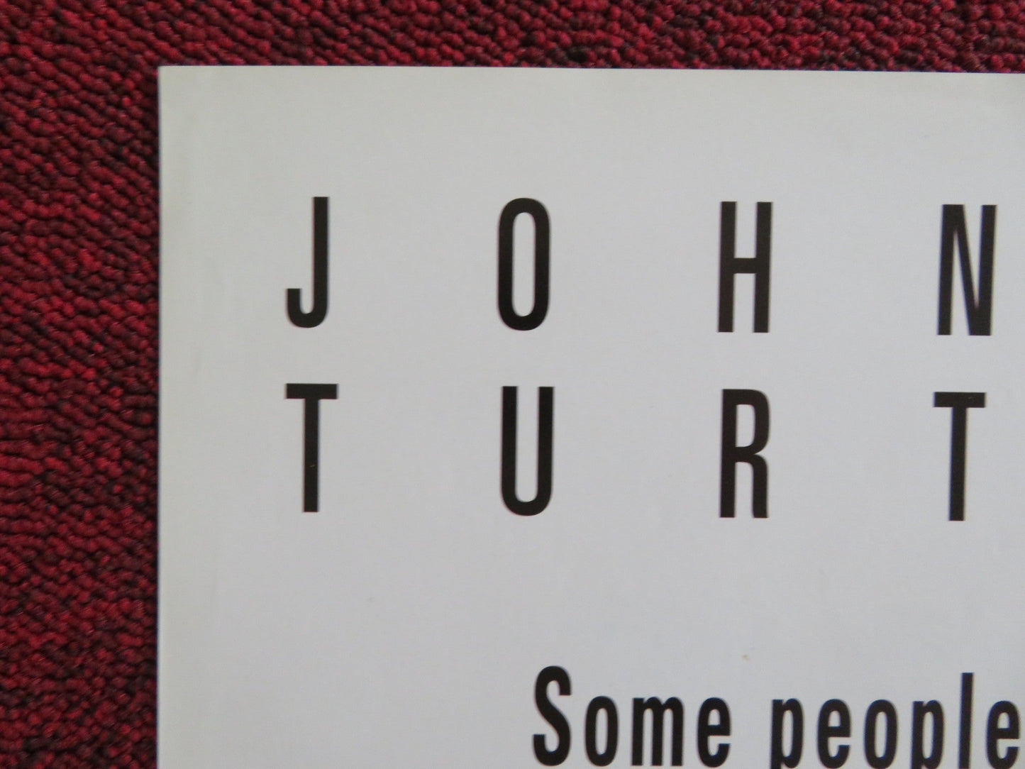 BOX OF MOONLIGHT VHS VIDEO POSTER JOHN TURTURRO SAM ROCKWELL 1996 Rendezvous Cinema Movie posters