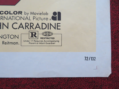 Boxcar Bertha - b Folded US One Sheet Poster Barbara Hershey David Carradine 1972 Movie posters