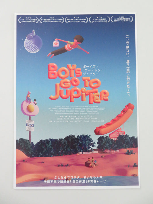Boys Go to Jupiter Japanese Chirashi (B5) Poster Jack Corbett 2024 Movie posters