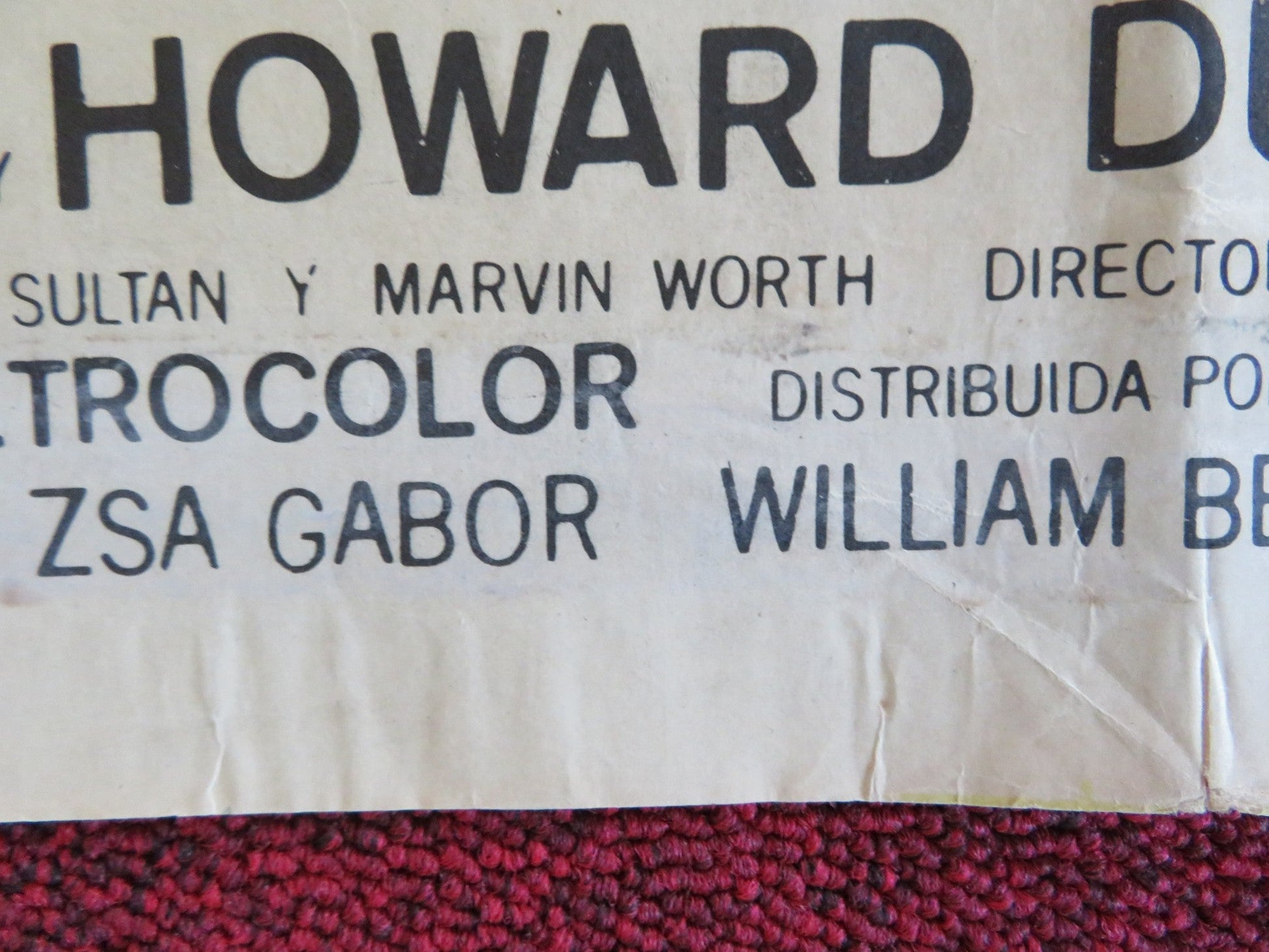 BOY'S NIGHT OUT SPANISH POSTER KIM NOVAK JAMES GARNER 1962 Rendezvous Cinema Movie posters