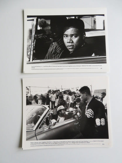 BOYZ IN THE HOOD PRESS KIT 1991 ICE CUBE LAURENCE FISHBURNE CUBA GOODING JR. Movie posters