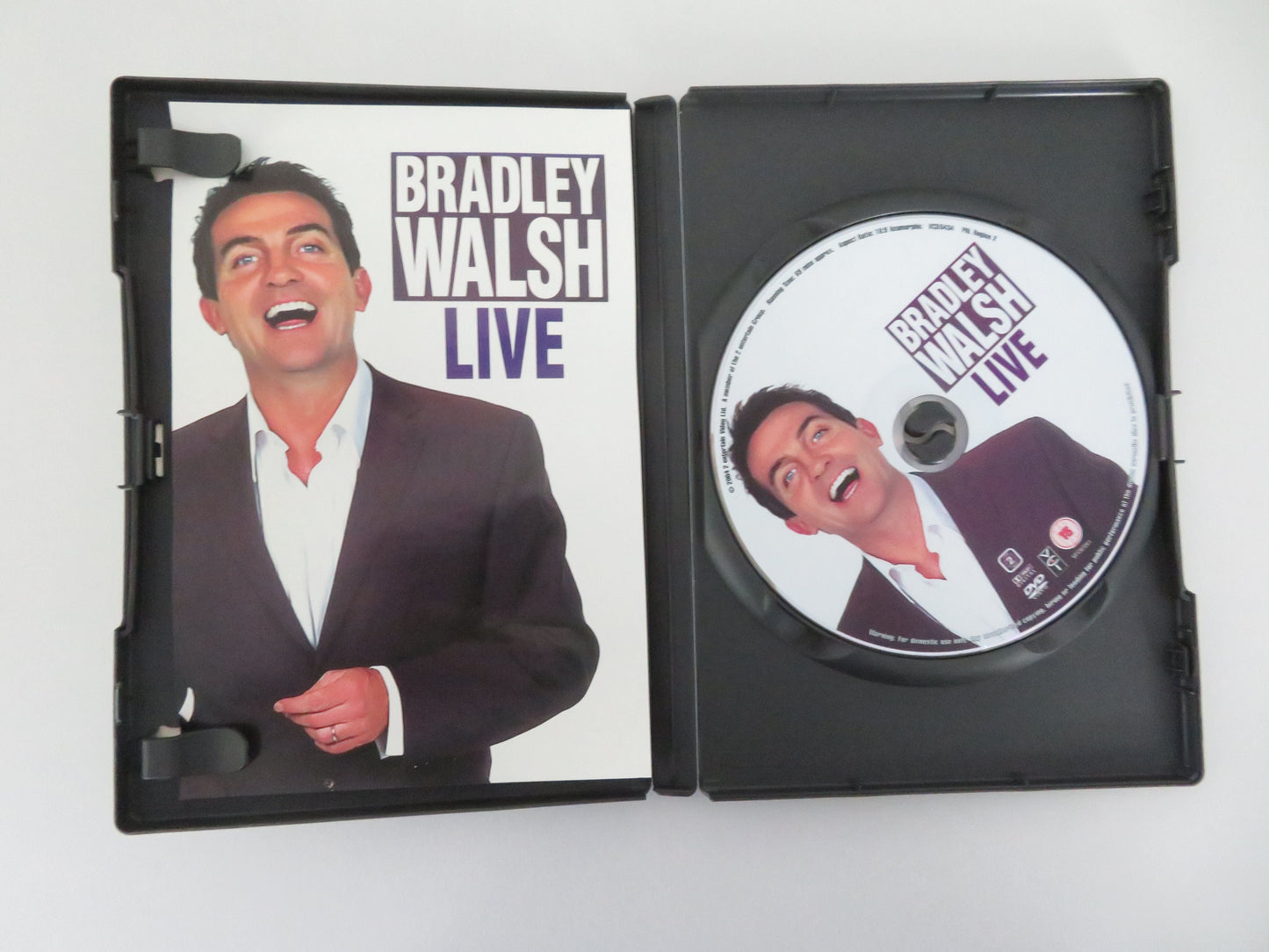 Bradley Walsh Live (DVD) Bradley Walsh 2004 Region 2 Movie posters