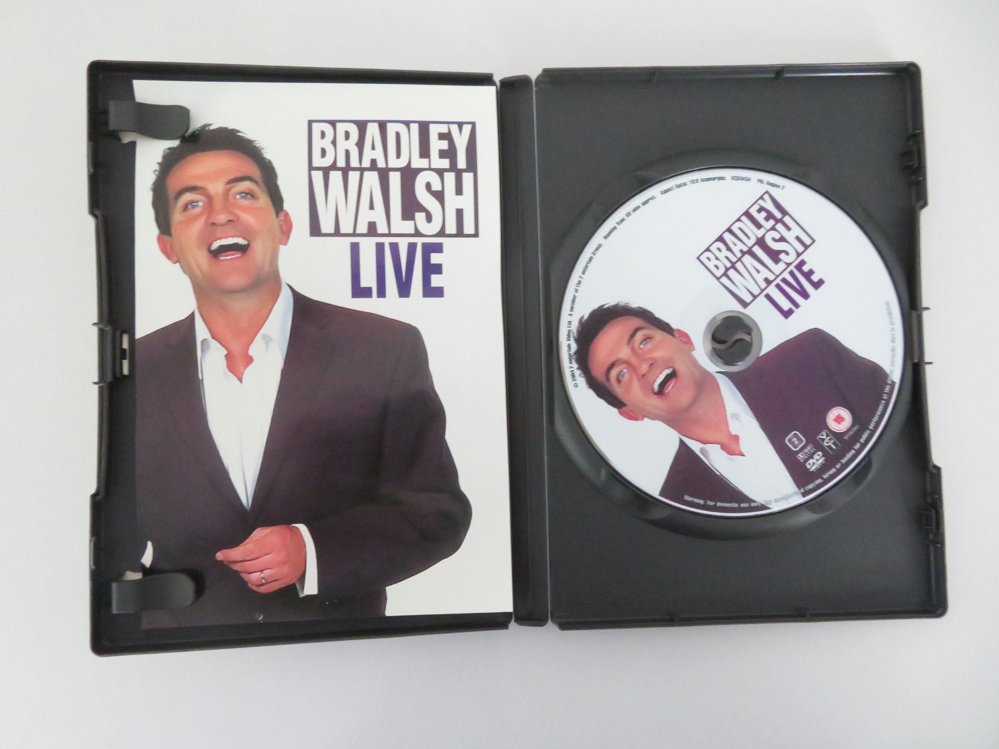 Bradley Walsh Live (DVD) Bradley Walsh 2004 Region 2 Movie posters