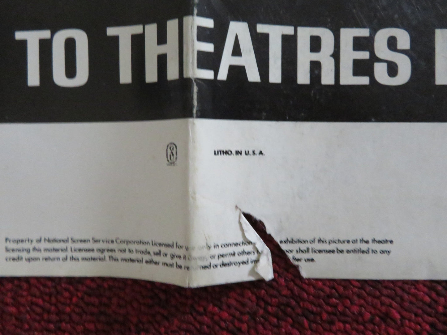 BRASS TARGET - ADVANCE O/S - C FOLDED US ONE SHEET POSTER SOPHIA LOREN 1978 Rendezvous Cinema Movie posters