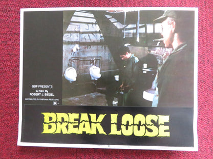 BREAK LOOSE / PARADES US LOBBY CARD FULL SET RUSS THACKER BRAD SULLIVAN 1972 Rendezvous Cinema Movie posters