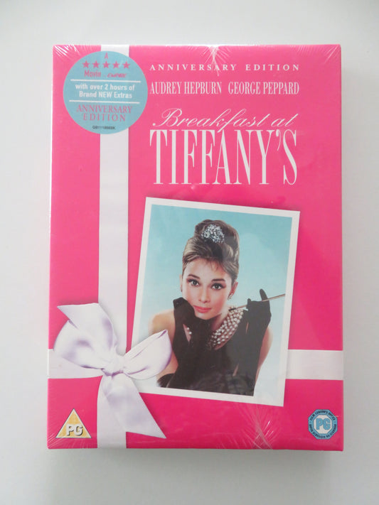 Breakfast at Tiffany's - Anniversary Edition - B (DVD) Hepburn 1961 Region 2 Movie posters