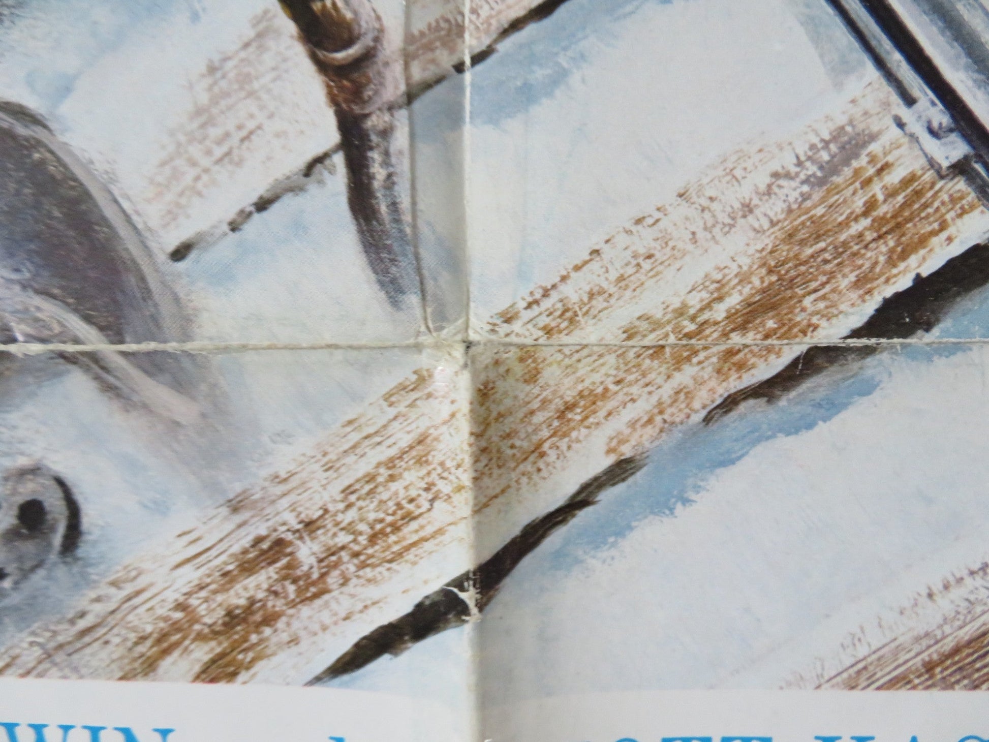 BREAKHEART PASS FOLDED US ONE SHEET POSTER CHARLES BRONSON BEN JOHNSON 1976 Rendezvous Cinema Movie posters