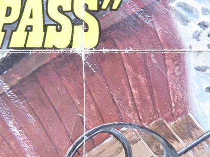 BREAKHEART PASS FOLDED US ONE SHEET POSTER CHARLES BRONSON BEN JOHNSON 1976 Rendezvous Cinema Movie posters