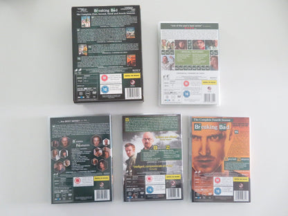 Breaking Bad Complete Seasons 1 - 4 (DVD BoxSet) Bryan Cranston 2008 Region 2 Movie posters