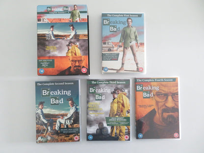 Breaking Bad Complete Seasons 1 - 4 (DVD BoxSet) Bryan Cranston 2008 Region 2 Movie posters