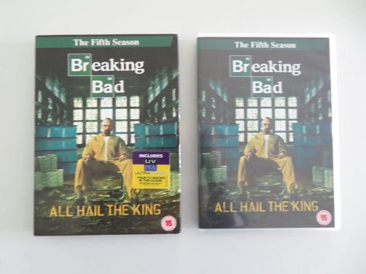 Breaking Bad - The Fifth Season (DVD) Bryan Cranston Aaron Paul 2012 Region 2 Movie posters