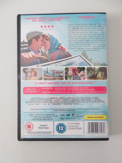 Breathe (DVD) Andrew Garfield Claire Foy 2017 Region 2 Movie posters
