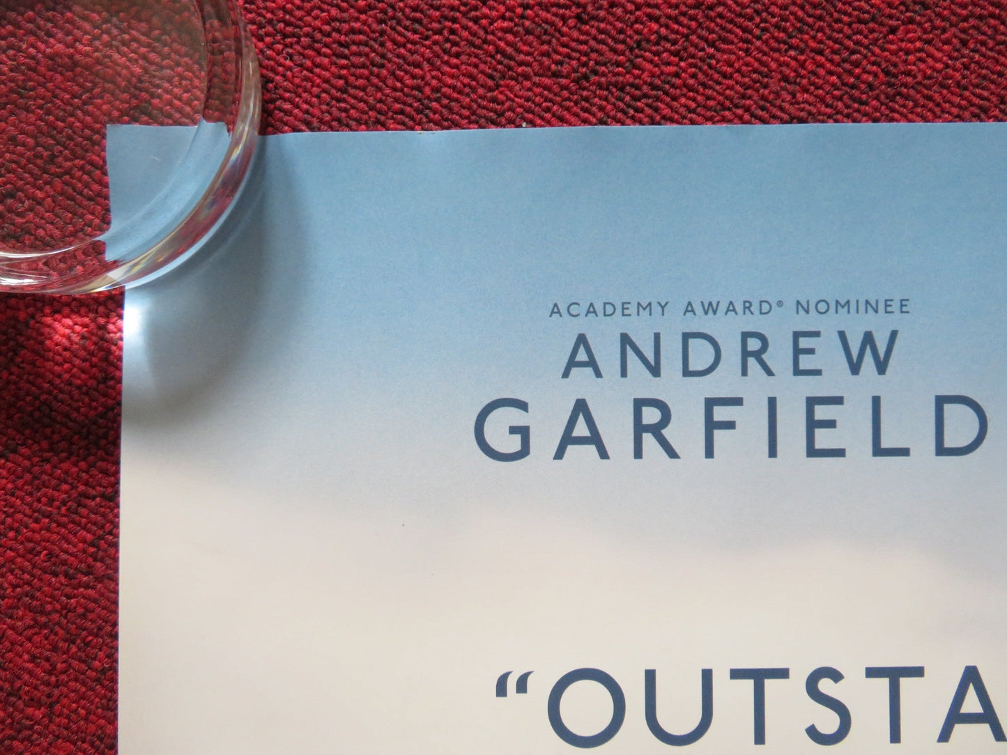 BREATHE UK QUAD ROLLED POSTER ANDREW GARFIELD CLAIRE FOY 2017 Rendezvous Cinema Movie posters