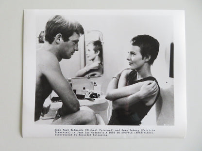 BREATHLESS MOVIE STILL PHOTO LOT OF 5 JEAN SEBERG JEAN PAUL BELMONDO - Rendezvous Cinema