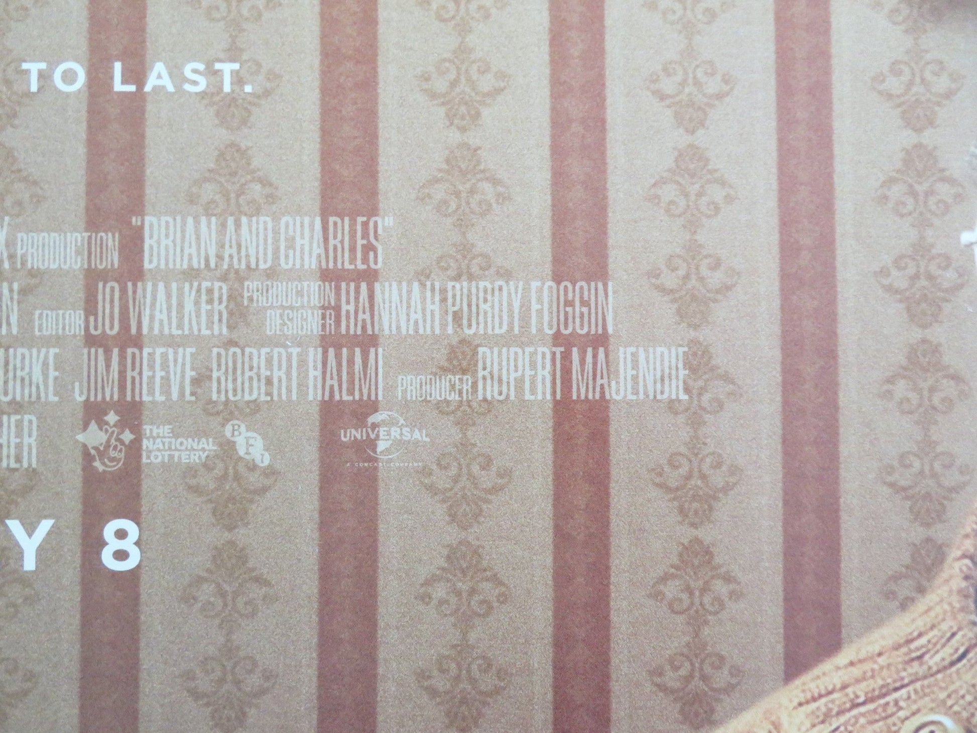 BRIAN AND CHARLES UK QUAD ROLLED POSTER DAVID EARL CHRIS HAYWARD 2022 Movie posters