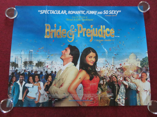 BRIDE & PREJUDICE UK QUAD ROLLED POSTER AISHWARYA RAI BACHCHAN M. HENDERSON 2004 - Rendezvous Cinema