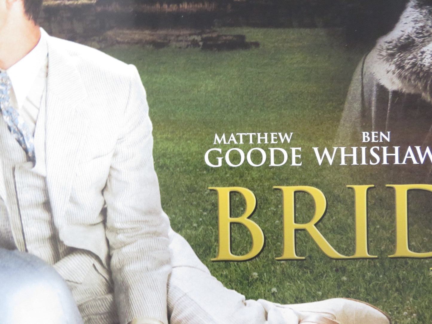 BRIDESHEAD REVISITED UK QUAD ROLLED POSTER MATTHEW GOODE THOMAS MORRISON 2008 Rendezvous Cinema Movie posters
