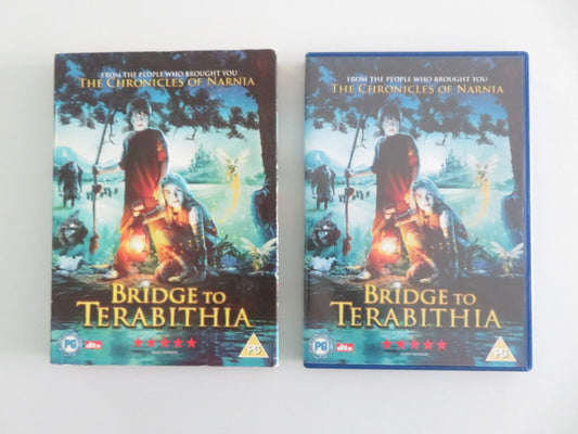 Bridge to Terabithia (DVD) Josh Hutcherson Zooey Deschanel 2007 Region 2 Movie posters