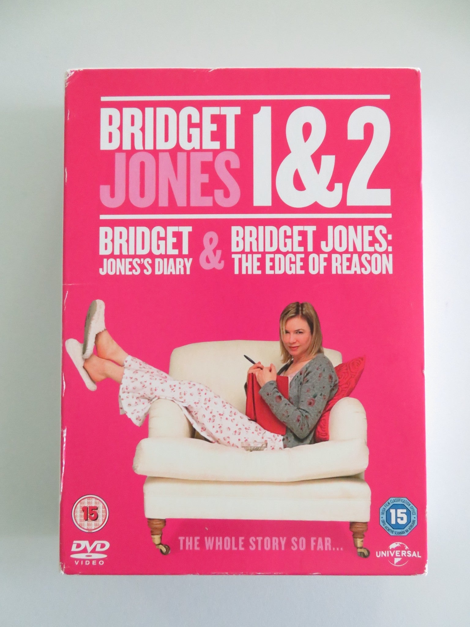 Bridget Jones 1 & 2 - Diary and The edge of Reason (DVD BoxSet) 2001 Region 2 Movie posters
