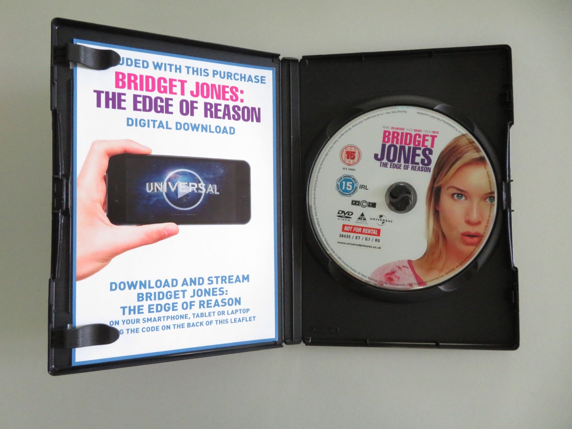 Bridget Jones 1 & 2 - Diary and The edge of Reason (DVD BoxSet) 2001 Region 2 Movie posters