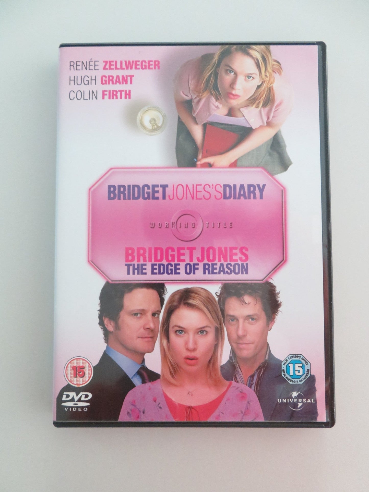 BRIDGET JONES'S DIARY AND THE EDGE OF REASON - 2 DISCS (DVD) 2001 REGION 2 - Rendezvous Cinema