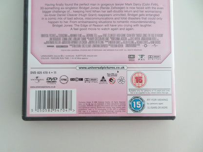 BRIDGET JONES'S DIARY AND THE EDGE OF REASON - 2 DISCS (DVD) 2001 REGION 2 - Rendezvous Cinema
