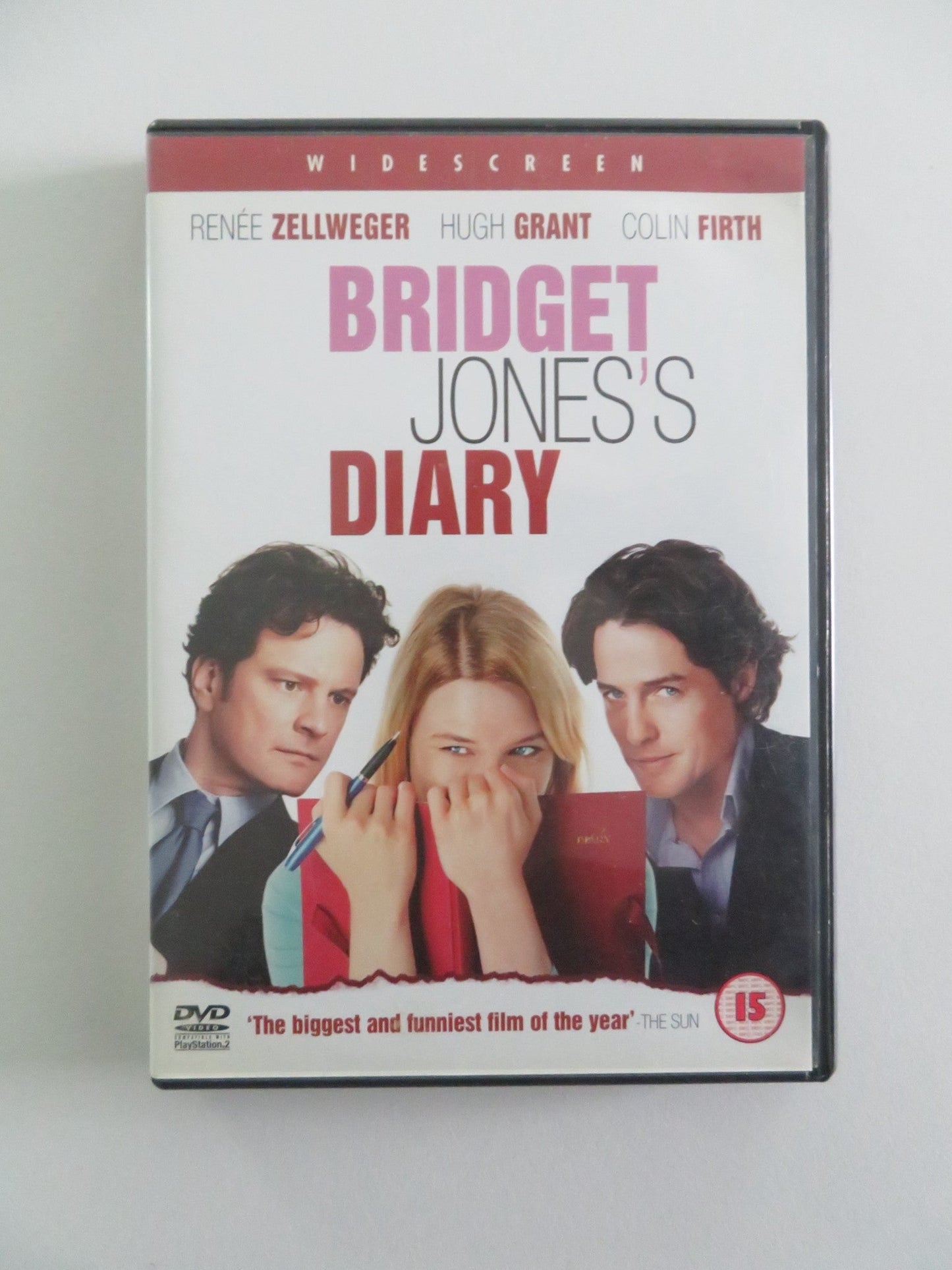BRIDGET JONES'S DIARY (DVD) RENEE ZELLWEGER COLIN FIRTH 2001 REGION 2 Rendezvous Cinema Movie posters