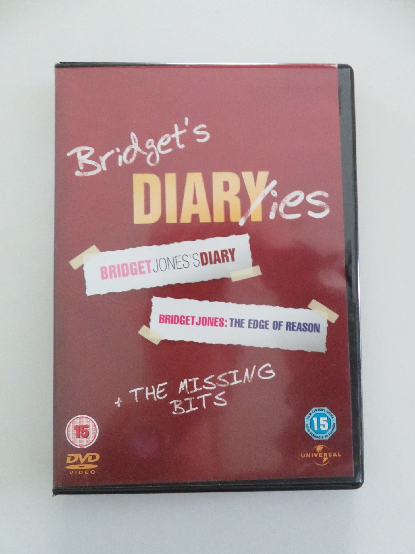 BRIDGET'S DIARIES: DIARY/ EDGE OF REASON/ MISSING BITS 3 DISC(DVD) 2001 REGION 2 - Rendezvous Cinema