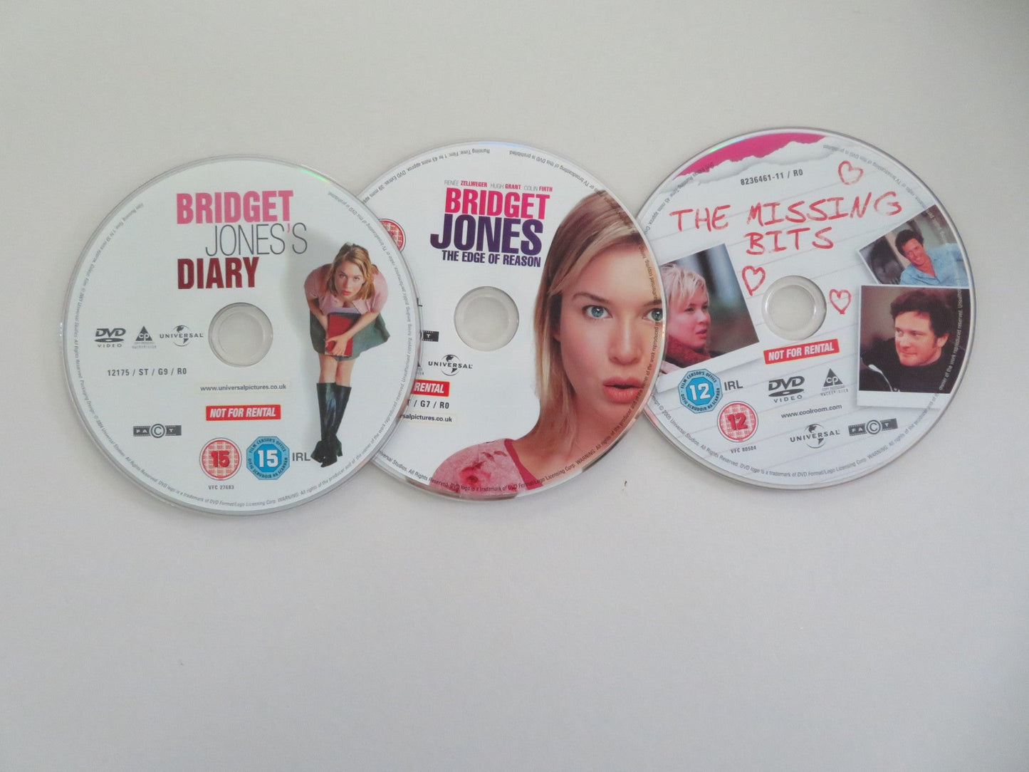 BRIDGET'S DIARIES: DIARY/ EDGE OF REASON/ MISSING BITS 3 DISC(DVD) 2001 REGION 2 - Rendezvous Cinema
