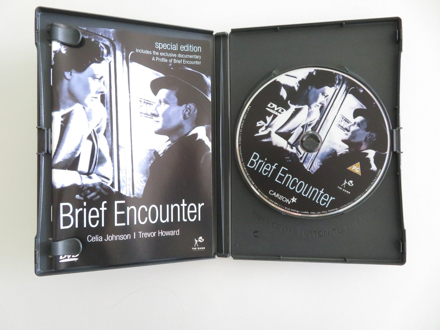BRIEF ENCOUNTER - DIGITALLY REMASTERED SPECIAL EDITION (DVD) 1945 REGION 2 Movie posters