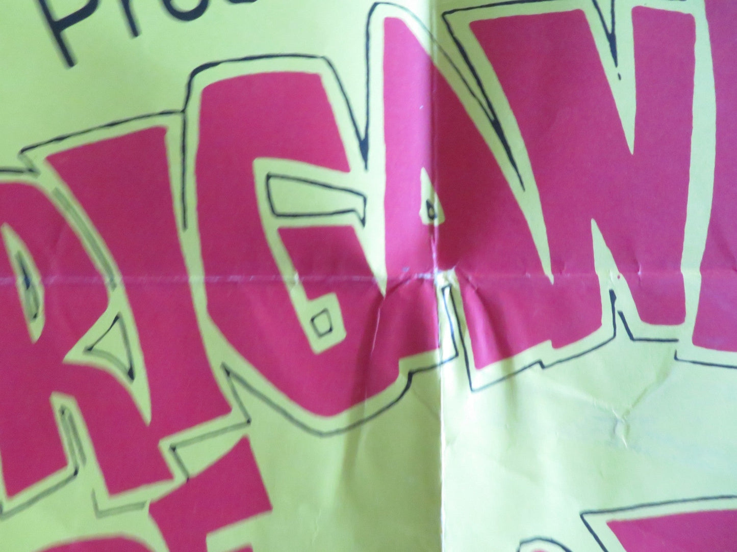 BRIGAND OF KANDAHAR FOLDED US ONE SHEET POSTER OLIVER REED RONALD LEWIS 1965 - Rendezvous Cinema