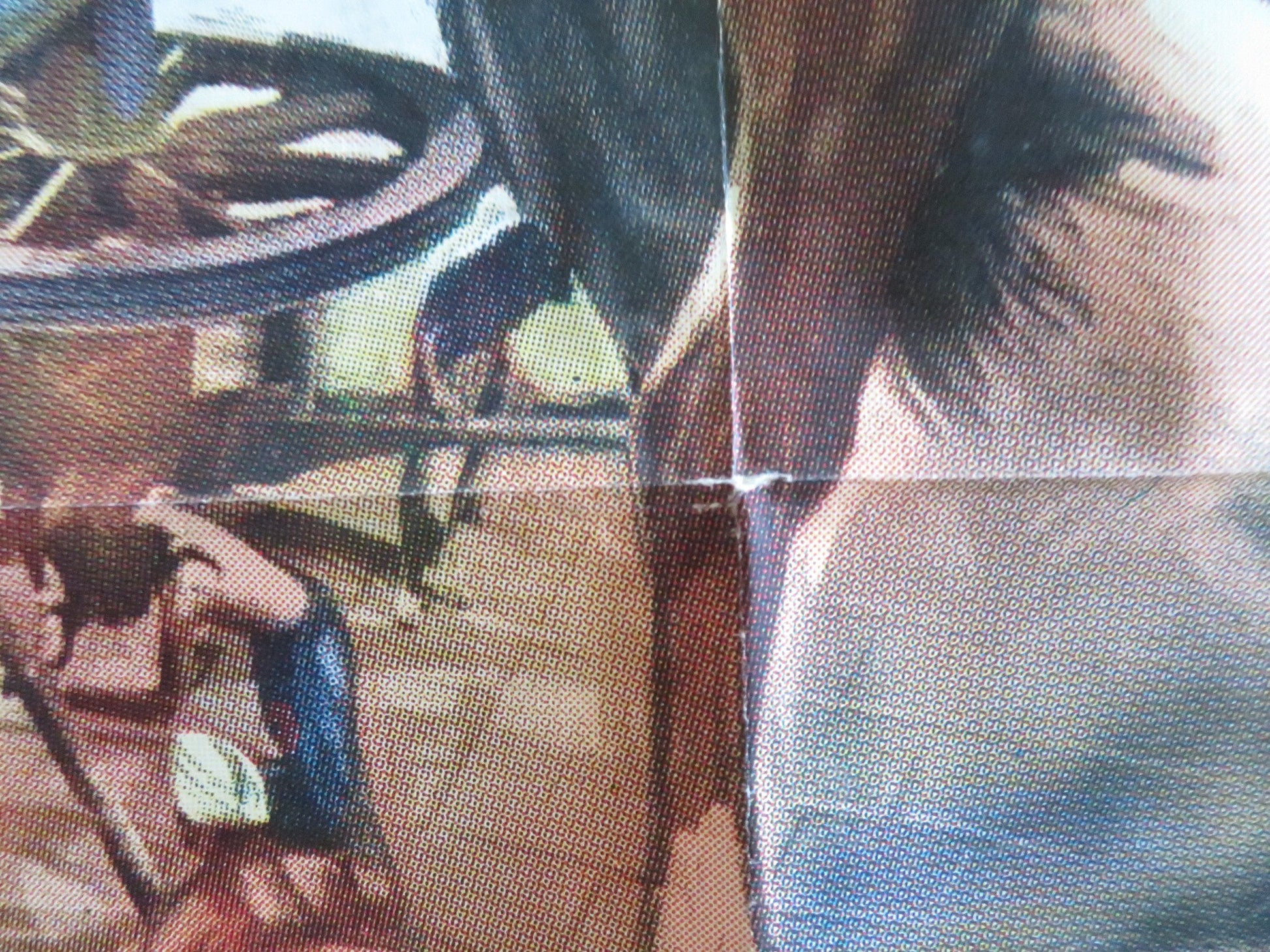 BRIGAND OF KANDAHAR FOLDED US ONE SHEET POSTER OLIVER REED RONALD LEWIS 1965 - Rendezvous Cinema