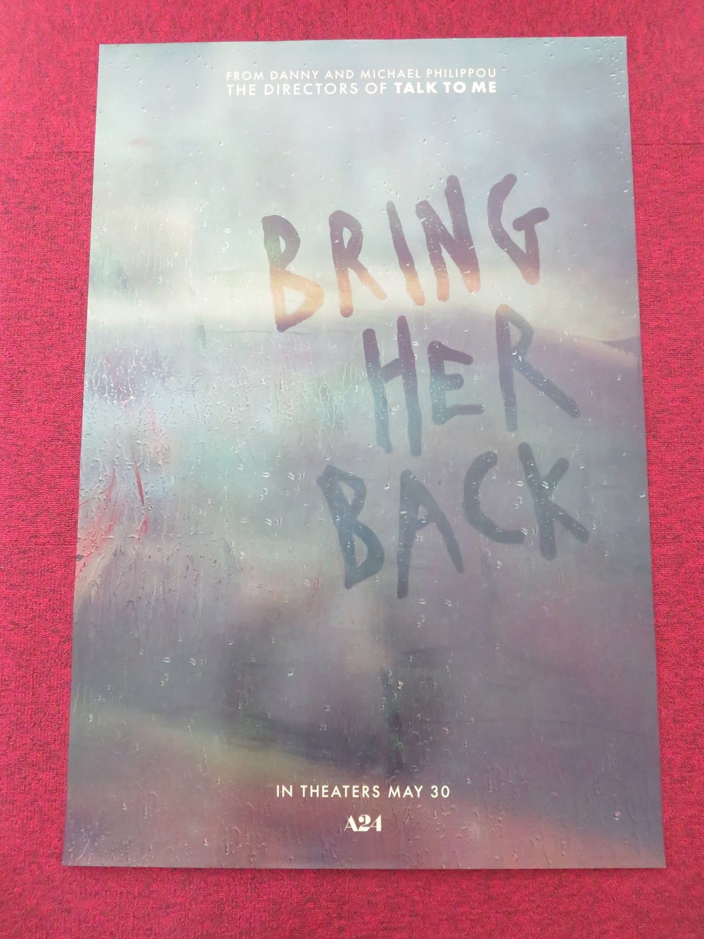 Bring Her Back US One Sheet Rolled Poster Billy Barratt, Sally Hawkins 2025 Movie posters