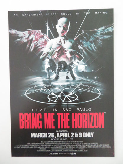 Bring Me the Horizon: L.I.V.E. in São Paulo Japanese Chirashi (B5) Poster 2026 Movie posters