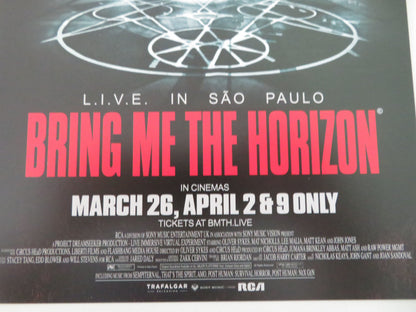 Bring Me the Horizon: L.I.V.E. in São Paulo Japanese Chirashi (B5) Poster 2026 Movie posters