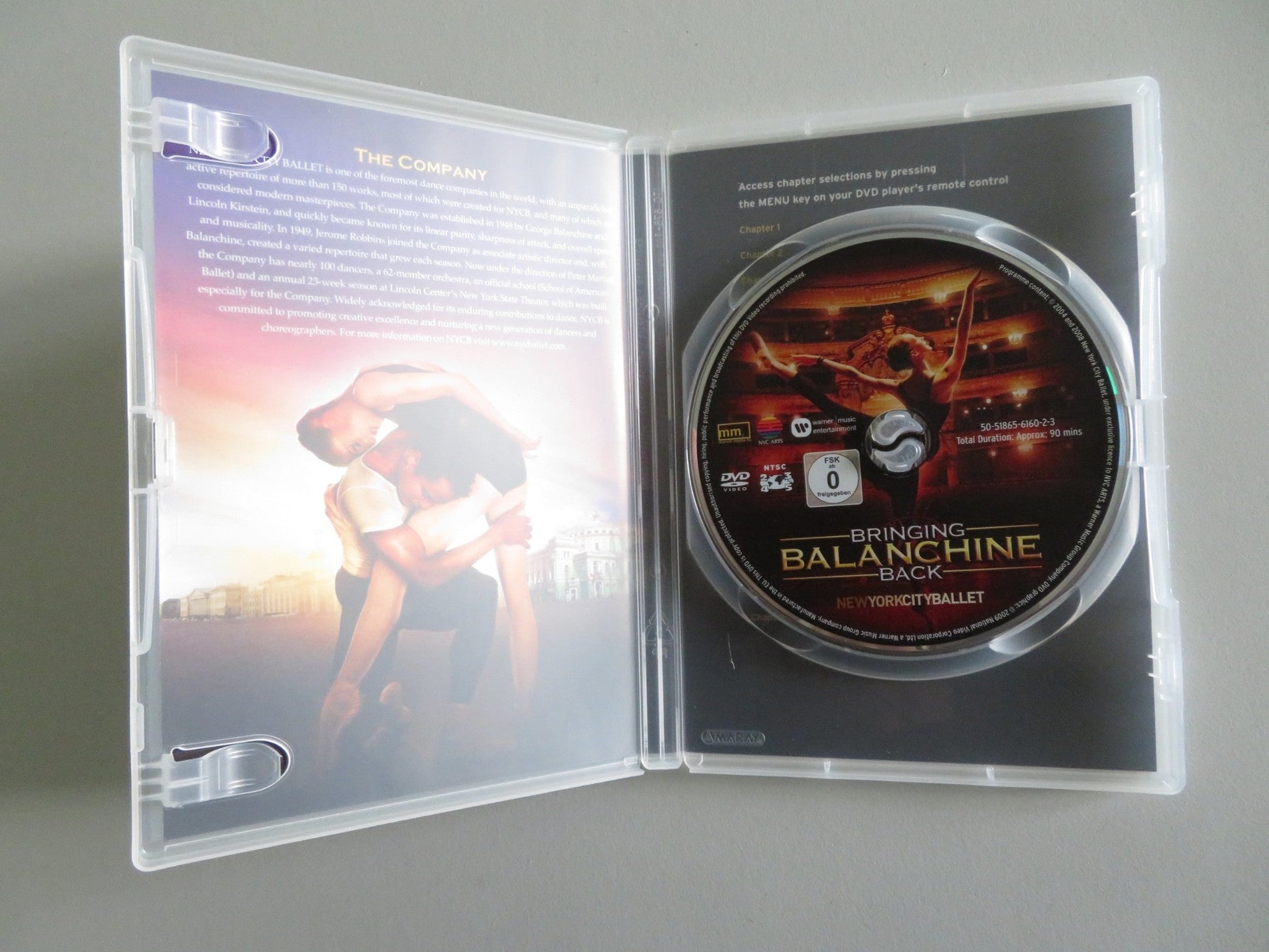 BRINGING BALANCHINE BACK (DVD) G. BALANCHINE VALERY GERGIEV 2006 REGION 2,3,4,5 Rendezvous Cinema Movie posters
