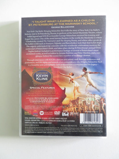 BRINGING BALANCHINE BACK (DVD) G. BALANCHINE VALERY GERGIEV 2006 REGION 2,3,4,5 Rendezvous Cinema Movie posters