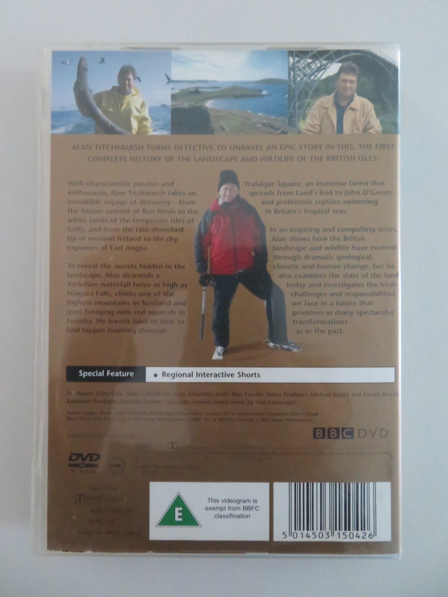 BRITISH ISLE: A NATURAL HISTORY (DVD BOXSET) ALAN TITCHMARSH 2004 REGION 2,4 Movie posters