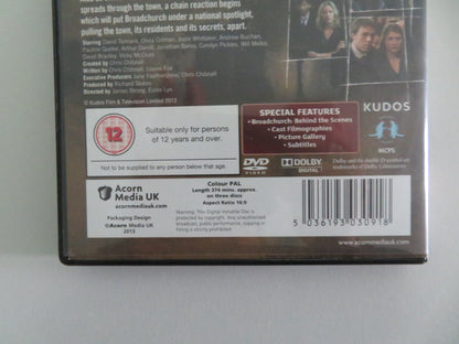 BROADCHURCH - SERIES ONE (DVD) DAVID TENNANT OLIVIA COLMAN 2013 REGION 2 - Rendezvous Cinema